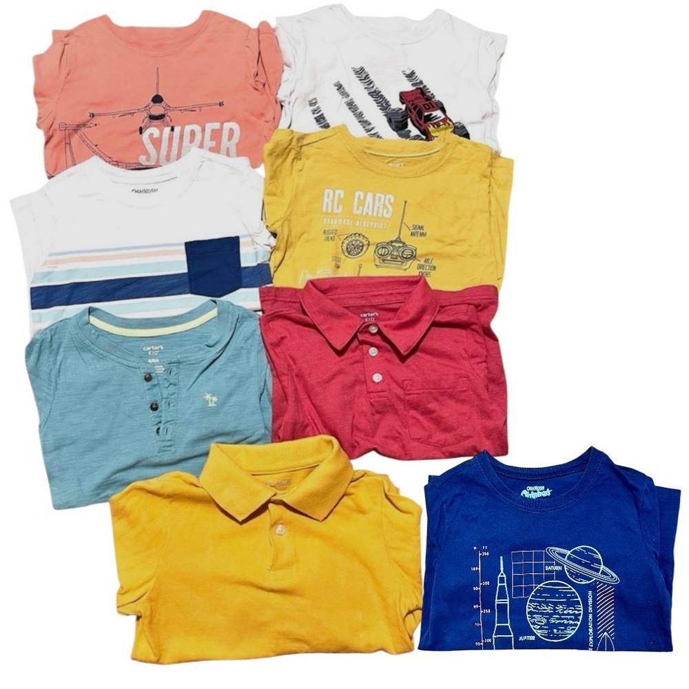 Kids Tees Clothes Bundle Size 6